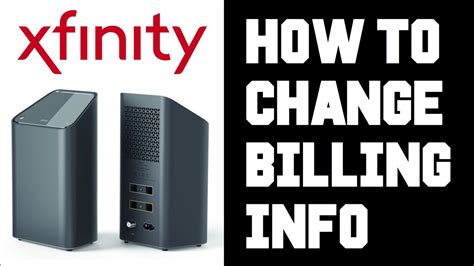 Click Security. . Xfinity change address